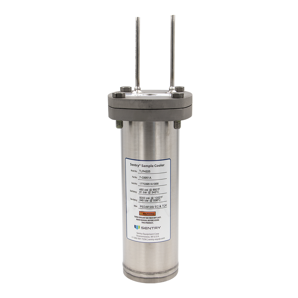 Sentry FXR Single Helical Tube Sample Cooler
