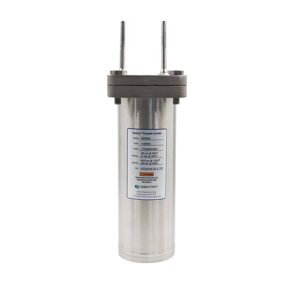 Sentry FSR Single Helical Tube Sample Cooler