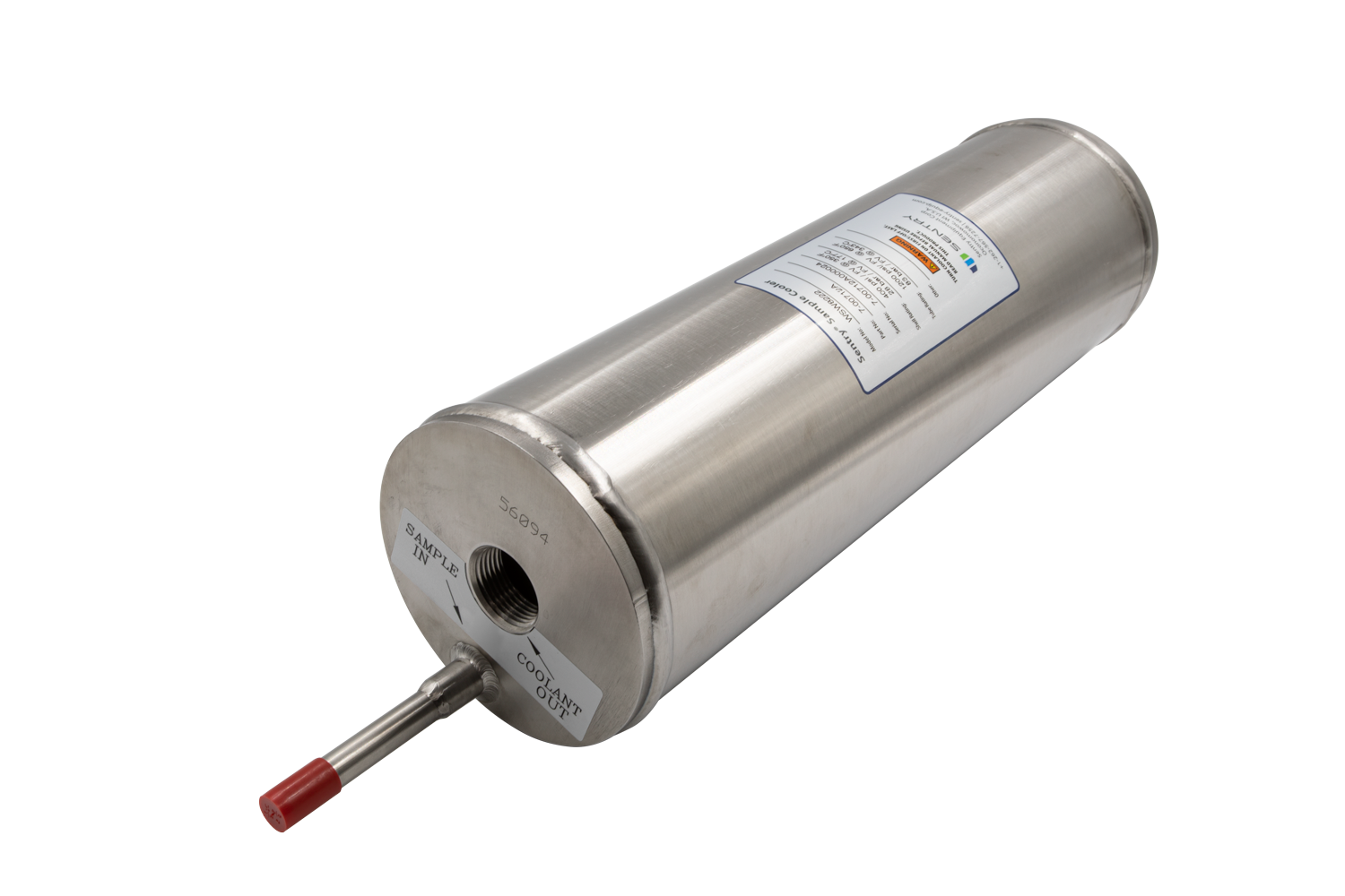 Sentry WSW Single Helical Tube Sample Cooler