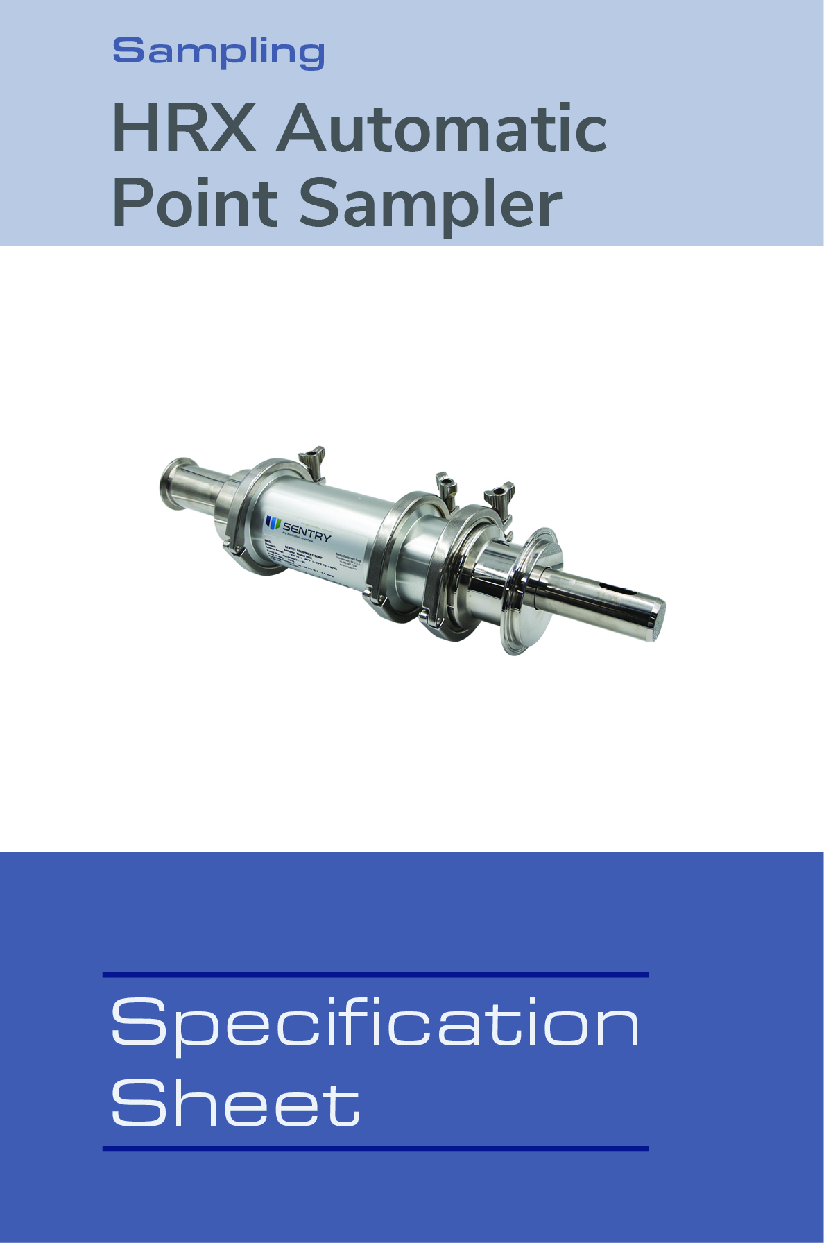 Image of Model HRX Spec Sheet