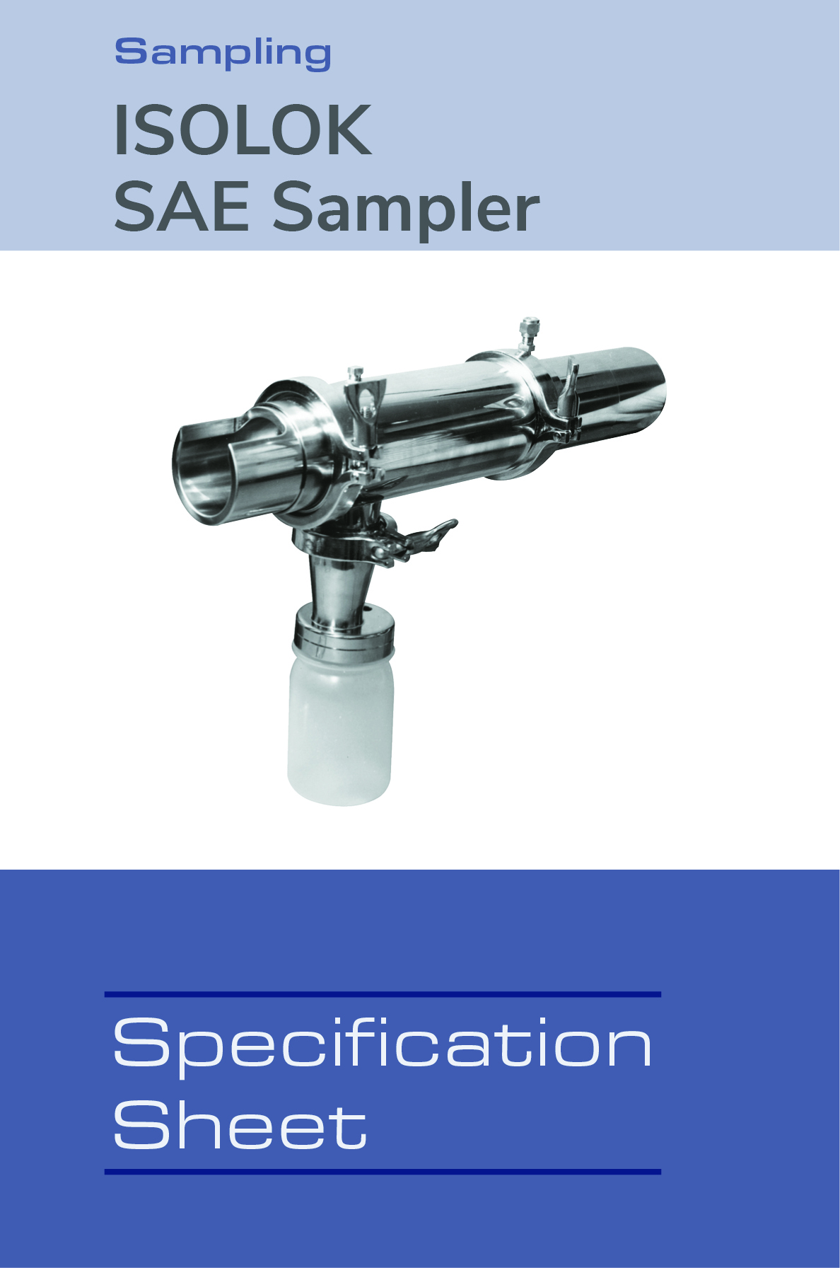 Image of ISOLOK SAE Sampler Spec Sheet